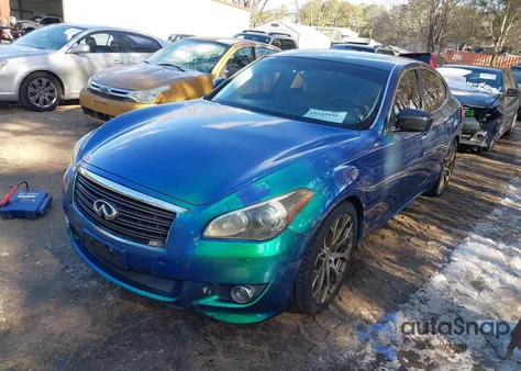 2011 Infiniti M37 z USA, uszkodzony, nr VIN JN1BY1AP1BM324995